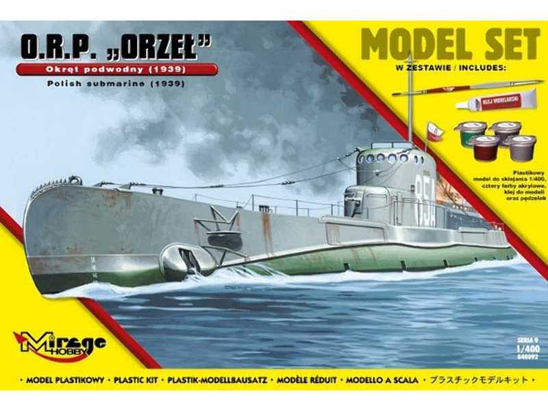 ORP 'Orzeł' [Polski Okręt Podwodny 1939] (MODEL SET) - zdjęcie 1