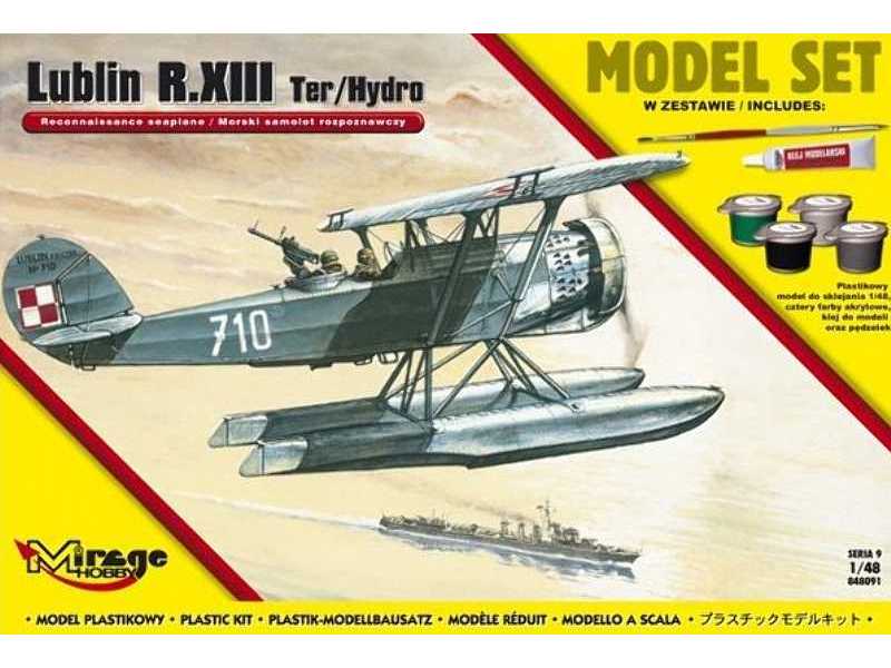 MODEL SET- Lublin R.XIII Ter / Hydro (Polski Morski Samolot Rozp - zdjęcie 1 MODEL SET- Lublin R.XIII Ter / Hydro (Polski Morski Samolot Rozp - zdjęcie 1