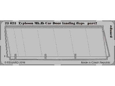 Typhoon Mk. Ib Car Door landing flaps 1/24 - Airfix - zdjęcie 2