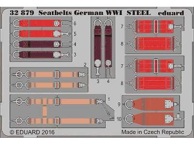 Seatbelts German WWI STEEL 1/32 - zdjęcie 1