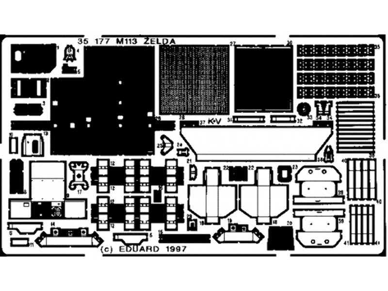 M-113 ZELDA 1/35 - Academy - zdjęcie 1