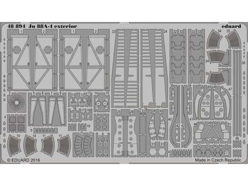 Ju 88A-4 exterior 1/48 - Icm - zdjęcie 1 Ju 88A-4 exterior 1/48 - Icm - zdjęcie 1