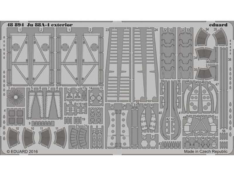 Ju 88A-4 exterior 1/48 - Icm - zdjęcie 1