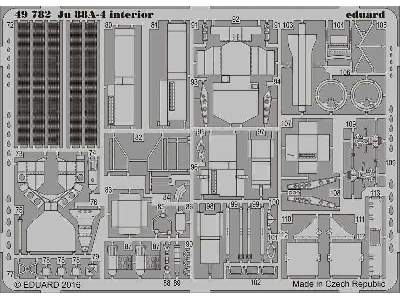 Ju 88A-4 interior 1/48 - Icm - zdjęcie 2