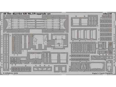 Harrier GR Mk.7/9 upgrade set 1/48 - Eduard - zdjęcie 1