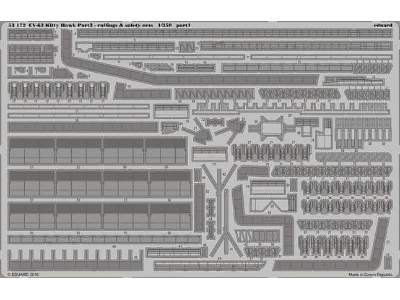 CV-63 Kitty Hawk pt.3 - railings & safety nets 1/350 - Trumpeter - zdjęcie 1