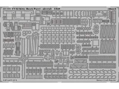 CV-63 Kitty Hawk pt.4 - aircraft 1/350 - Trumpeter - zdjęcie 1