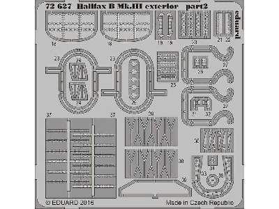 Halifax B Mk. III exterior 1/72 - Revell - zdjęcie 2