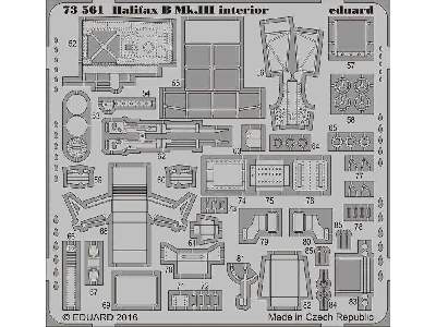 Halifax B Mk. III interior 1/72 - Revell - zdjęcie 2