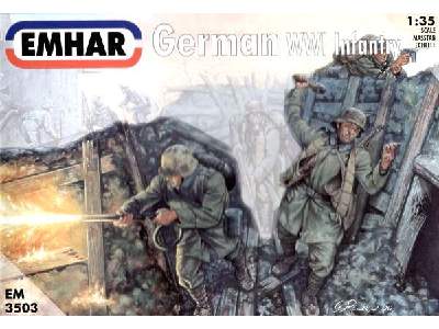 Figurki - Niemiecka piechota - I Wojna Światowa - zdjęcie 1