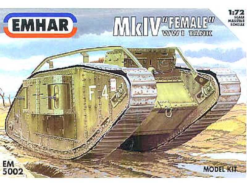 Ciężki czołg Mk IV Female - I Wojna Światowa - zdjęcie 1