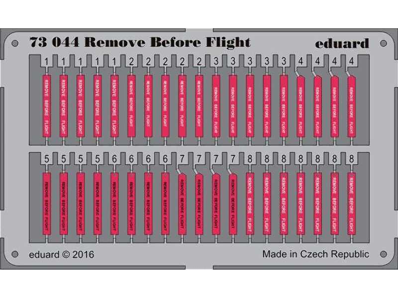 Remove Before Flight 1/72 - zdjęcie 1