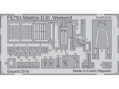Albatros D.III Weekend 1/48 - Eduard - zdjęcie 1