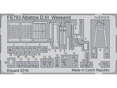 Albatros D.III Weekend 1/48 - Eduard - zdjęcie 1