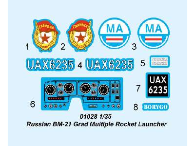 BM-21 Grad - Katiusza - radziecka wyrzutnia rakiet - zdjęcie 3