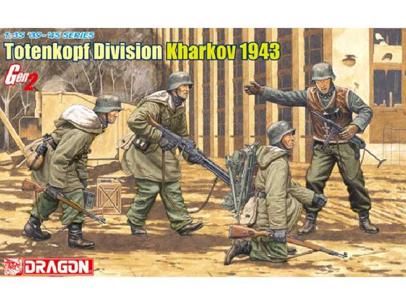Figurki Totenkopf Divsion, Kharkov 1943 - zdjęcie 1 Figurki Totenkopf Divsion, Kharkov 1943 - zdjęcie 1