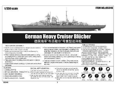 Blucher - cięzki krążownik niemiecki - zdjęcie 5