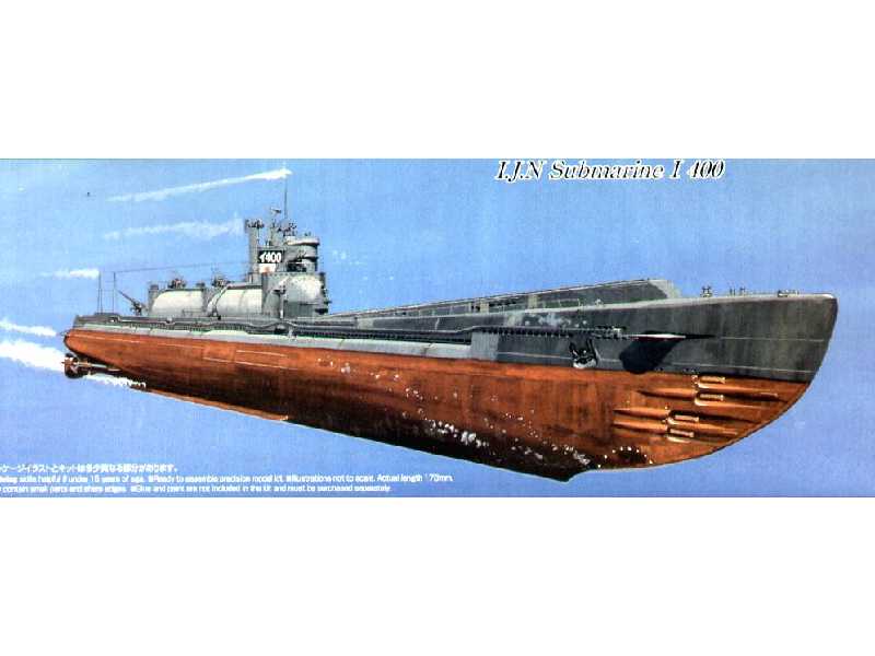 Japońska łódź podwodna I 400 - pełny kadłub - zdjęcie 1