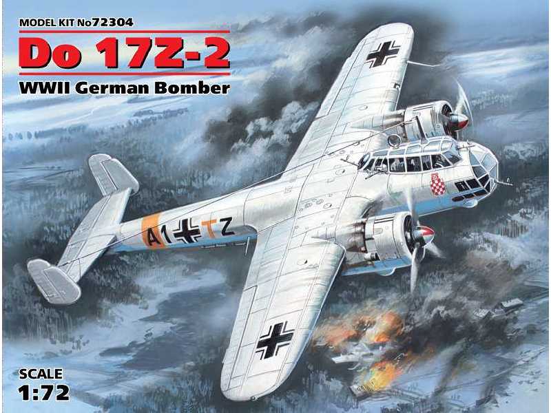 Do 17Z-2 - niemiecki bombowiec - II W.Ś. - zdjęcie 1 Do 17Z-2 - niemiecki bombowiec - II W.Ś. - zdjęcie 1