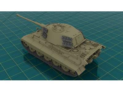 Pz.Kpfw.VI Ausf.B Konigstiger z wieżą Henschla - późny - zdjęcie 3