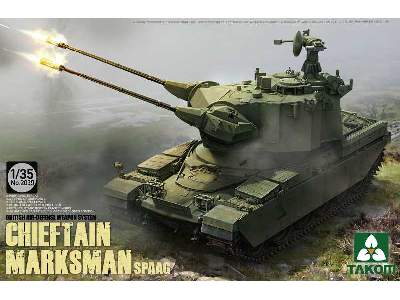 Chieftain Marksman SPAAG brytyjskie samobieżne działo AA - zdjęcie 1