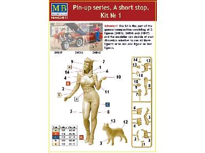 Pin-up series - A short stop - zestaw nr 1 - zdjęcie 2
