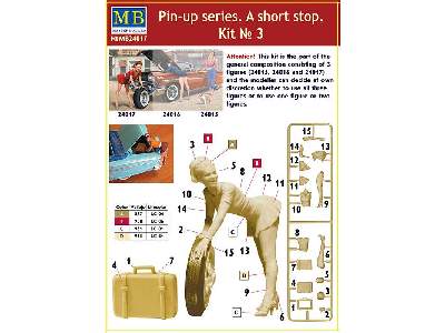Pin-up series - A short stop - zestaw nr 3 - zdjęcie 2