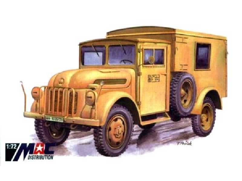 Steyr 1500 Kfz. 17 Radio Car - zdjęcie 1 Steyr 1500 Kfz. 17 Radio Car - zdjęcie 1