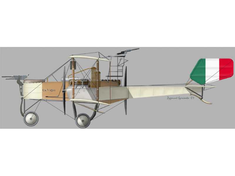 Caproni Ca.3 with 37 mm gun - zdjęcie 1