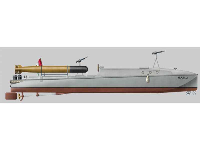Italian Motorboat M.A.S. 2 - zdjęcie 1 Italian Motorboat M.A.S. 2 - zdjęcie 1