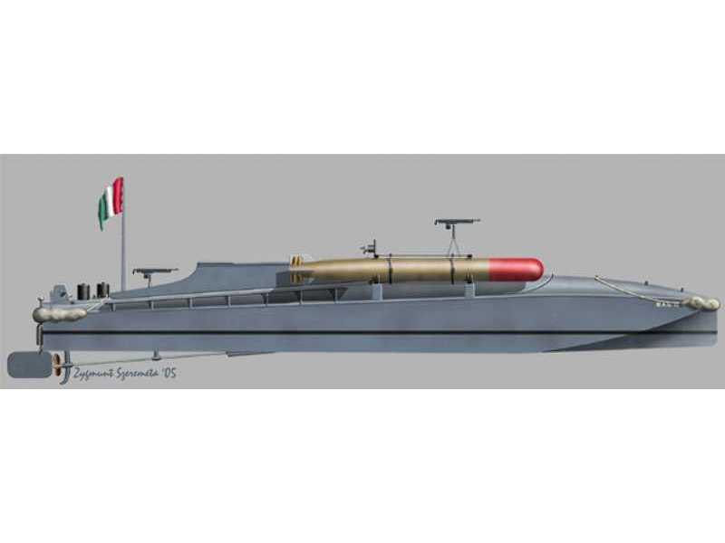 Italian Motorboat M.A.S. 15 - zdjęcie 1 Italian Motorboat M.A.S. 15 - zdjęcie 1
