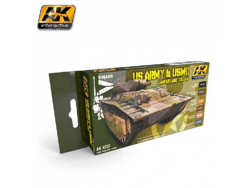 US Army & Usmc Camouflage Colors Set - zdjęcie 1 US Army & Usmc Camouflage Colors Set - zdjęcie 1