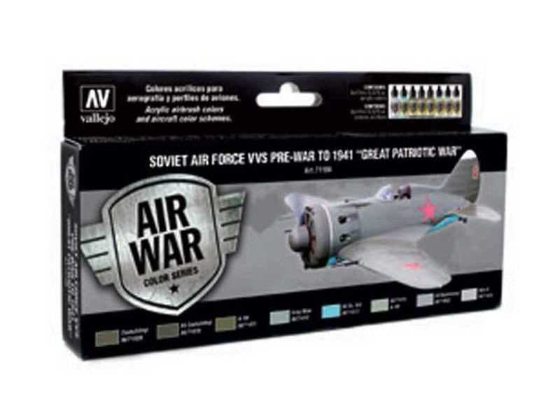 Zestaw farb Model Air - Sowieckie lotnictwo VVS do 1941 - 8szt - zdjęcie 1 Zestaw farb Model Air - Sowieckie lotnictwo VVS do 1941 - 8szt - zdjęcie 1