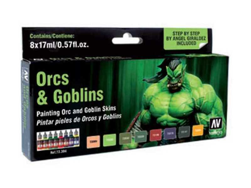 Zestaw farb Game Color - Orcs & Goblins  - 8 szt. - zdjęcie 1