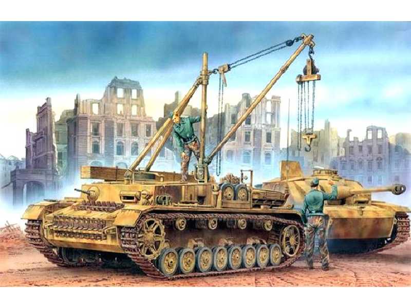 Sd.Kfz.164 Bergepanzerwagen IV - Smart Kit - zdjęcie 1 Sd.Kfz.164 Bergepanzerwagen IV - Smart Kit - zdjęcie 1