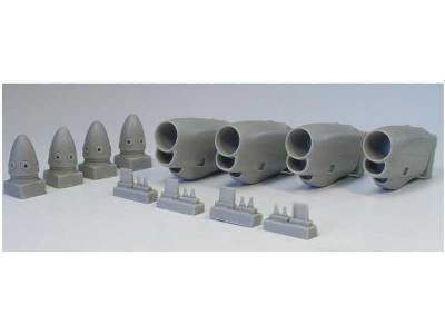 C-130 J silniki do modelu Italeri (C-130 J engine nacelles for I - zdjęcie 4