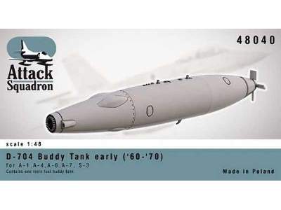 D-704 Buddy Tank early ('60-'70) - 1pcs - zdjęcie 1
