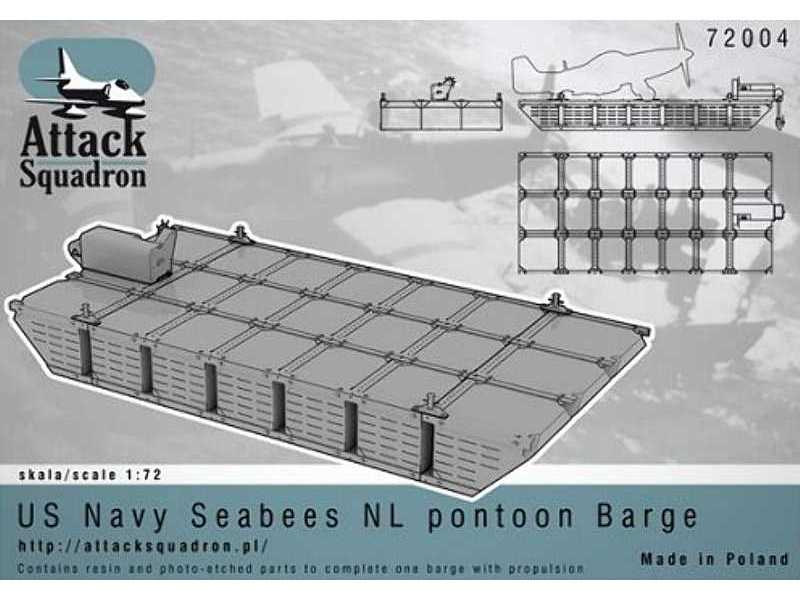 US NAVY Seabees NL Pontoon Barge - zdjęcie 1