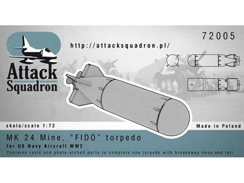 MK 24 Mine, FIDO Torpedo - zdjęcie 1