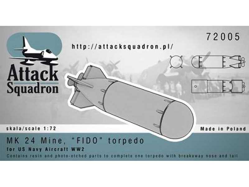 MK 24 Mine, FIDO Torpedo - zdjęcie 1 MK 24 Mine, FIDO Torpedo - zdjęcie 1