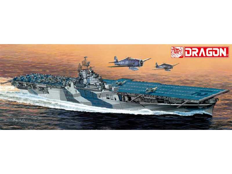 Lotniskowiec U.S.S. Hornet CV-12, 1945 - zdjęcie 1 Lotniskowiec U.S.S. Hornet CV-12, 1945 - zdjęcie 1