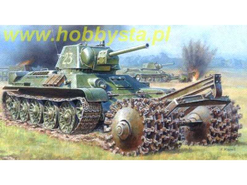 T-34/76 z trałem - zdjęcie 1 T-34/76 z trałem - zdjęcie 1