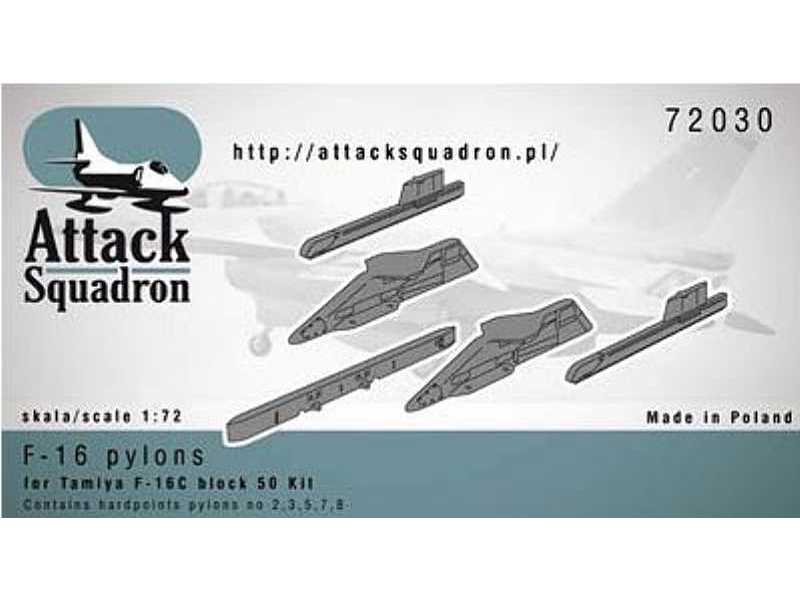 F-16 Pylony do modelu Tamiya - zdjęcie 1 F-16 Pylony do modelu Tamiya - zdjęcie 1