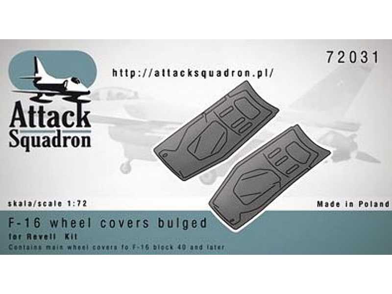 F-16 pokrywy podwozia wybrzuszone - Revell (F-16 wheel covers bu - zdjęcie 1 F-16 pokrywy podwozia wybrzuszone - Revell (F-16 wheel covers bu - zdjęcie 1
