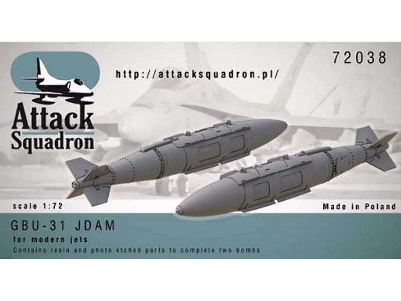 GBU-31 JDAM 2000 lb - 2 szt. - zdjęcie 1 GBU-31 JDAM 2000 lb - 2 szt. - zdjęcie 1