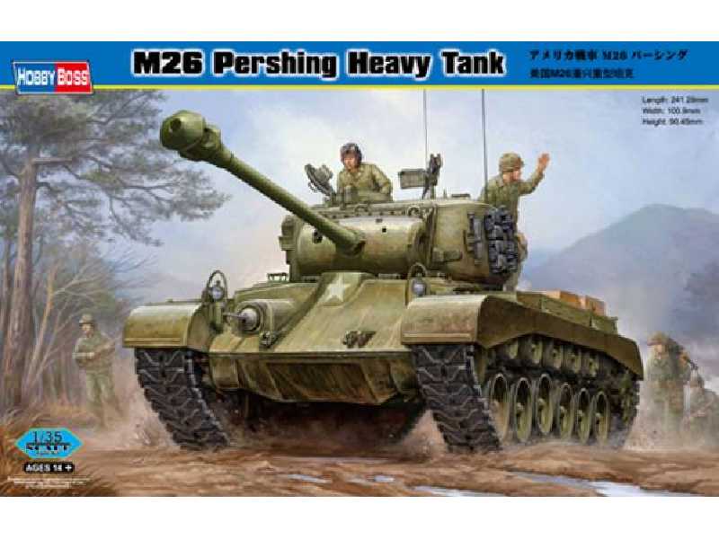 Ciężki czołg M26 Pershing - zdjęcie 1 Ciężki czołg M26 Pershing - zdjęcie 1