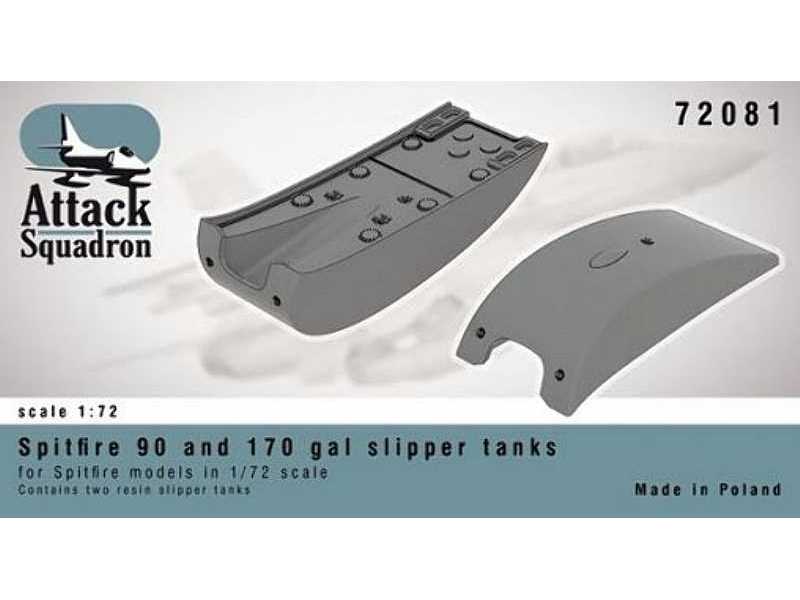 Spitfire slipper tank set 90/170gal (2) - zdjęcie 1 Spitfire slipper tank set 90/170gal (2) - zdjęcie 1