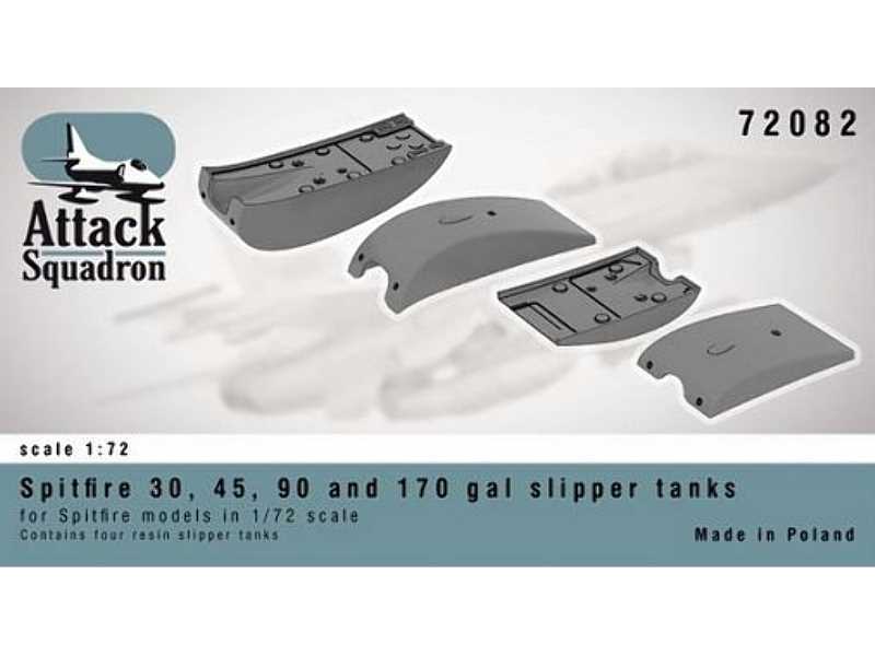 Spitfire slipper tank set 30/45/90/170 gal (4) - zdjęcie 1 Spitfire slipper tank set 30/45/90/170 gal (4) - zdjęcie 1