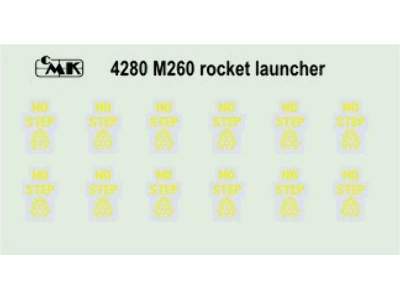 US M260 Hydra Rocket pod (6 pcs) 1/48 - zdjęcie 4