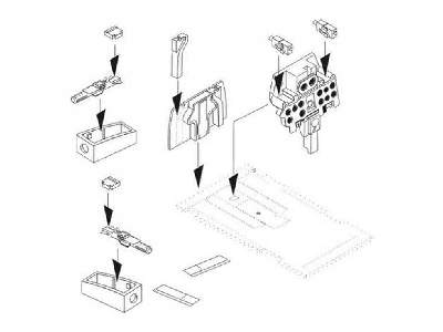 Mitsubishi A6M5a (kó) Armament set for Tamiya 1/48 - zdjęcie 1